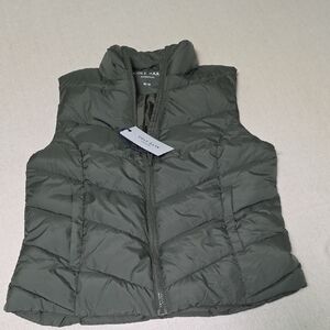 Cole Haan Women's Olive Quilted Vest